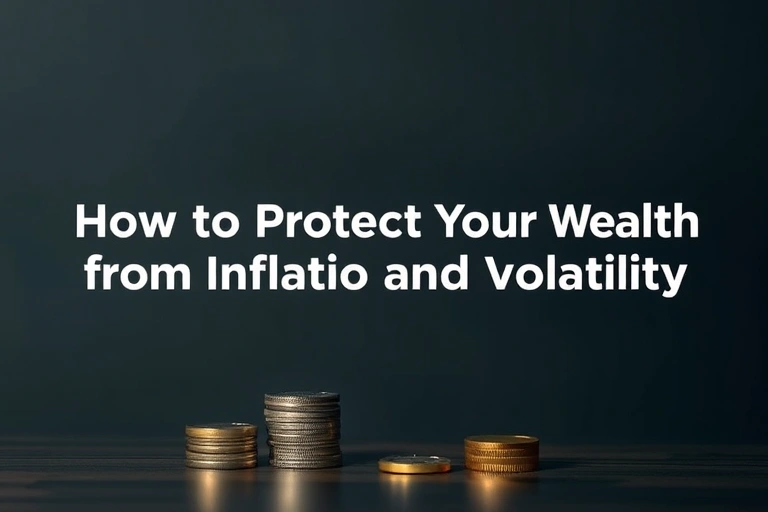 Conceitos visuais relacionados a How to Protect Your Wealth from Inflation and Market Volatility