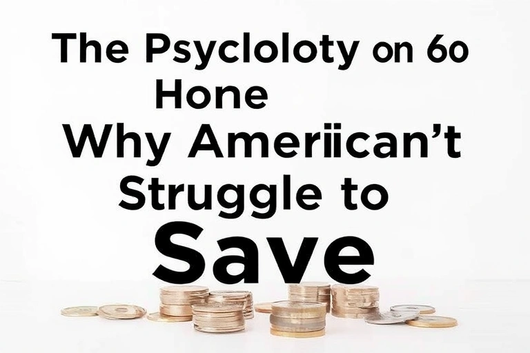 Conceitos visuais relacionados a The Psychology of Money: Why Americans Struggle to Save
