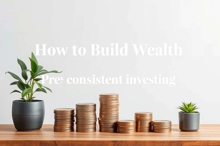 Conceitos visuais relacionados a How to Build Wealth Through Consistent Investing