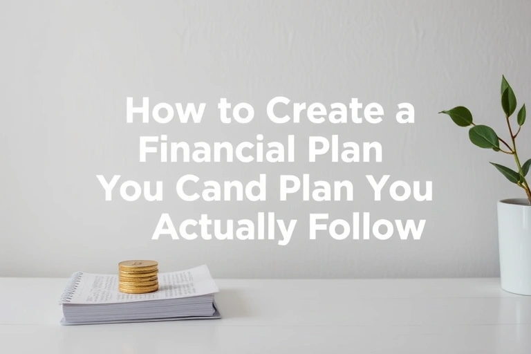 Conceitos visuais relacionados a How to Create a Financial Plan You Can Actually Follow
