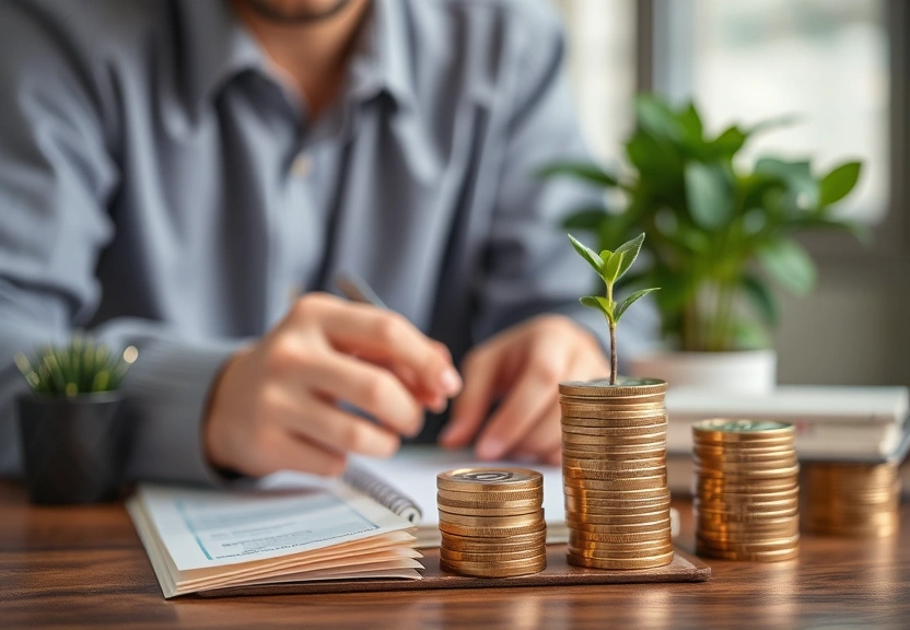 Representação visual: How to Take Small Financial Actions That Lead to Big Results