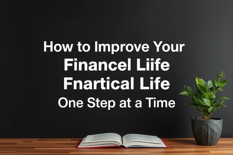 Conceitos visuais relacionados a How to Improve Your Financial Life One Step at a Time